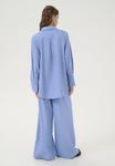 Блуза My Essential Wardrobe Button-down blouse, Skye Blue W Stripe/Blue - фото 3