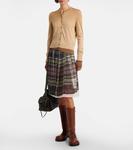 Ботинки бешай из кожи до середины икры Acne Studios, Dark Brown - фото 3