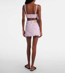 Мармо бра-топ из потертого денима Pucci, Laser Rosa - фото 3