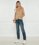 Кроссовки женские Love Moschino из натуральной кожи, белый - фото 2