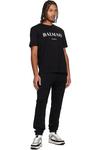 Футболка с принтом «Balmain», черный - фото 4