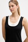 Платье Calvin Klein Jeans, черный - фото 4