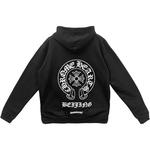 Толстовка SS25 Unisex Chrome Hearts, черный - фото 4
