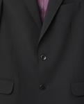 Черный мужской пиджак из гладкой шерсти Florentino, черный - фото 6