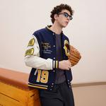 Champion Пуховик японской версии унисекс, Dark Gray Patchwork - фото 12