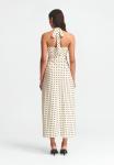 Платье ST MRLO ELENA HALTER, Cream Base Spot/Nude - фото 3