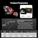 Шлем мотоциклетный CYYFULE-888 Bluetooth, белый / черный - фото 6