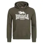 Худи Lonsdale Fremington, зеленый - фото