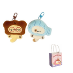 Милый подвеска плюшевый котенок 8 см CHUNTUSHU - фото