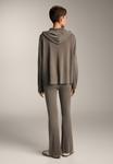 Кардиган OYSHO LONG WASHED KNIT, Brown - фото 4