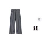 Женские повседневные брюки ICH MODE, черные в полоску - фото 6