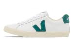 Кроссовки для скейтбординга Esplar Unisex Low-Top White/Green Veja - фото