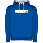 Худи Kruskis Frame Mountain Two-Colour, синий - фото