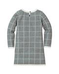 Платье-свитер Hope & Henry Windowpane Hope & Henry, серый - фото 2