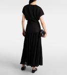 Собранный плиссированный топ Toteme, черный - фото 3