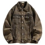 Джинсовая куртка унисекс Jeep, хаки - фото 6