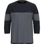 Футболка Smartwool Mountain Bike 3/4-Sleeve Smartwool, Black/Charcoal Heather - фото 4