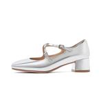 Туфли Мэри Джейн 4 см женские COMELY, экрю - фото 8