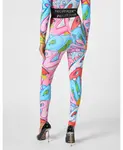 Леггинсы, бомбинг, граффити Philipp Plein, мультиколор - фото 2