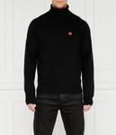 Свитер из шерсти Kenzo BOKE FLOWER Comfort fit, черный - фото