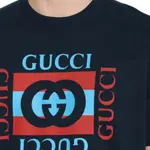 Футболка Printed Jersey GUCCI, синий - фото 7