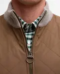 Мужской вязаный жилет Barbour, коричневый - фото 4