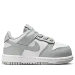 Кроссовки (TD) Nike Dunk Low 'White Light Smoke Grey' - фото 2