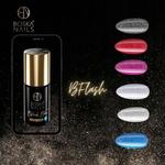 Гибридный лак для ногтей с блестками, 374 Bflash Red, 6 мл Boska Nails - фото 5