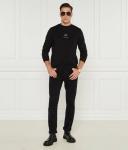 Толстовка Karl Lagerfeld Regular Fit с логотипом по центру, черный - фото 2