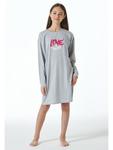 Schiesser Ночная рубашка серого цвета - фото 3