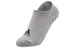 Носки performance invisible socks 3 packs black/white/grey Adidas, серый - фото 2