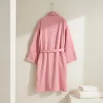 Хлопковый халат 380 гр/м2 Zafiro Basics El Corte Inglés, розовый - фото 3