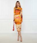 Платье начинается Pinko, оранжевый - фото 2