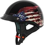 Шлем половинка VCAN Cruiser Solid, черный - фото 4