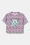 Детская футболка Guess, мультиколор - фото
