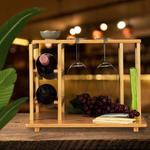 Бамбуковая сырная тарелка Relaxdays, коричневый - фото 2