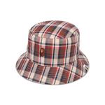 Панама в клетку BAPE Mini в клетку, красная - фото 2