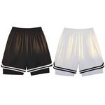 emoji Повседневные шорты унисекс с эмодзи, Градиент Черный - фото 11