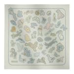 HERMES Шёлковый шарф унисекс зелёный, Green - фото