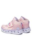 Кроссовки Heart Lights Brilliant Rainbow Skechers, розовый - фото 3