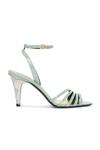 Сандалии Ladycrush Valentino Garavani, Morning Dew & Silver Shade - фото