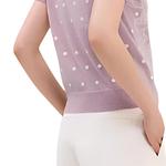 HERMES SS25 Кашемировый свитер женский Purple - фото 7