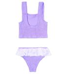 Раздельный купальник Hunza G, фиолетовый - фото 4