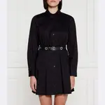 Платье с поясом Michael Kors, черный - фото