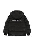 Givenchy Kids пуховик с логотипом 4G, черный - фото 2