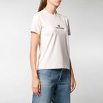 Футболка женская серая/белая Balenciaga - фото 3