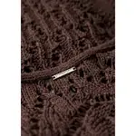 Платье Superdry Crochet Halter sleeveless long, коричневый - фото 5