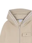 Худи на молнии Boss Kidswear, бежевый - фото 3