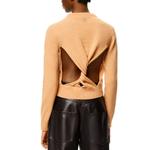 Кашемировый свитер женский верблюжий Loewe - фото 4