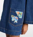 Быстрое джинсовое мини-платье Alémais, Indigo - фото 5